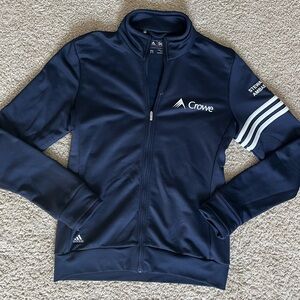 Adidas Crowe Logo Zip-up Jacket NWOT
